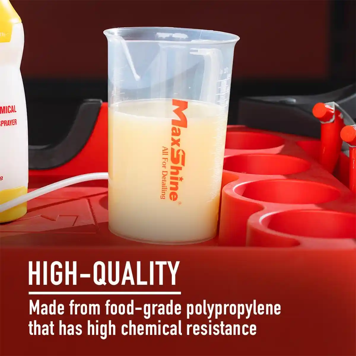 Measuring Cups-Transparent - 100ml and Measuring Cup for Professional Detailing Tools